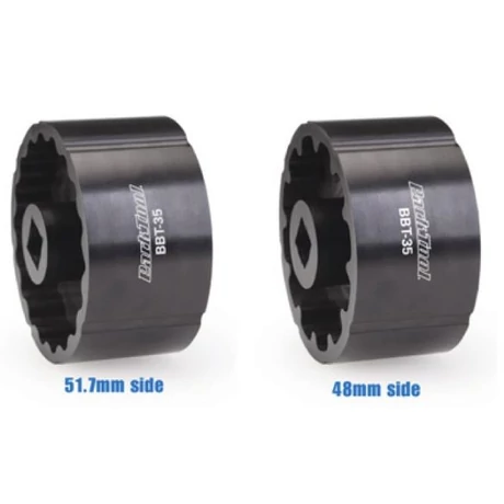 ParkTool BBT-35 hajtókar csapágy kiszedő szerszám Praxis M30-hoz és M35-höz, fekete
