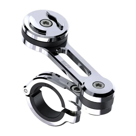 SP Connect Moto Mount Pro telefontartó kormányra, krómozott