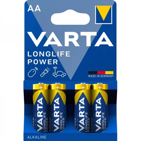 Varta Longlife Power AA ceruza elem, 4 db