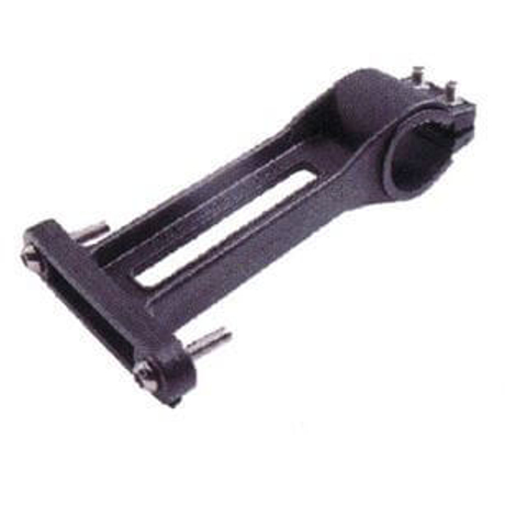 Velotech kulacstartó adapter nyeregszárra, 22-28,6 mm, műanyag, fekete