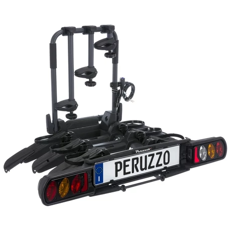Peruzzo Pure3 Lock kerékpárszállító vonóhorogra, zárható, 3 bringa