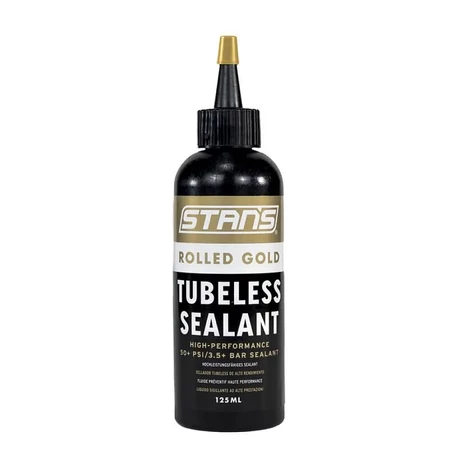 Stan's NoTubes Rolled Gold nagynyomású tubeless- defektjavító- és megelőző folyadék, 125 ml
