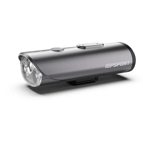 iGPSPORT VS1800 USB-ről tölthető első okos lámpa, power bank, szürke
