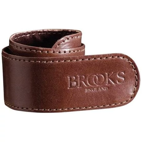 Brooks bőr nadrágszár csiptető pánt, barna