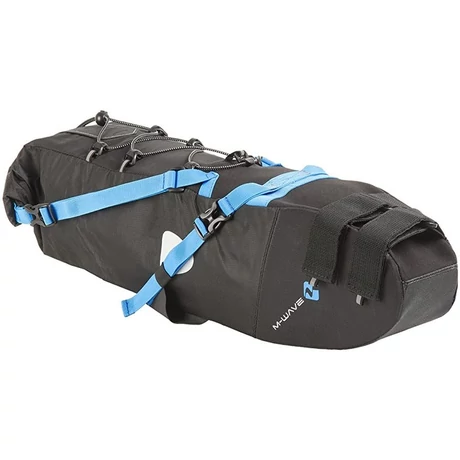 M-Wave Rough Ride Saddle Bag nyeregtáska, 53x13x15 cm, 11L, fekete