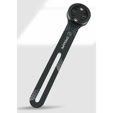 Cyclami komputer konzol integrált aero kormányra, karbon, Garmin, GoPro, fekete