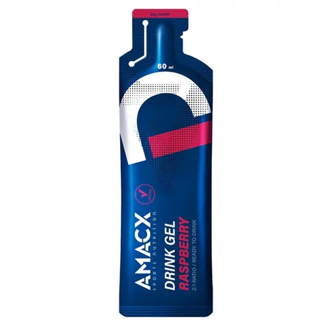 Amacx Drink Gel Raspberry zselé (gél), 60ml, 1db, málna ízű