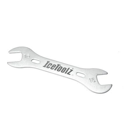IceToolz 37B1 15-16 mm-es kónuszkulcs, acél, ezüst színű
