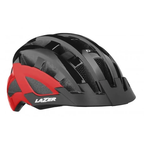 Lazer Compact DLX MTB bukósisak, unisex, unisize, fekete-piros