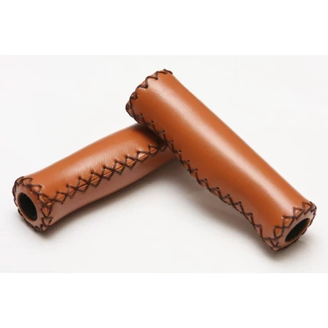 Longus Skin ergonómikus szintetikus bőr markolat, 130 mm, barna