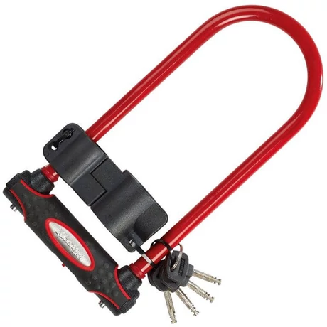Master Lock U-lakat 210 x 110 x 13 mm, piros