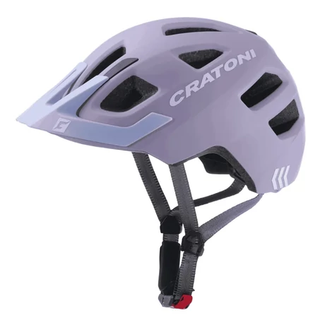 Cratoni Maxster Pro gyerek bukósisak, XS/S-es (46-51 cm), LED világítással, matt lila
