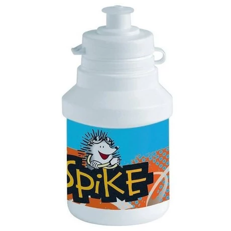 Polisport Junior Spike gyerek kulacs, 300 ml, pattintós, fehér-kék