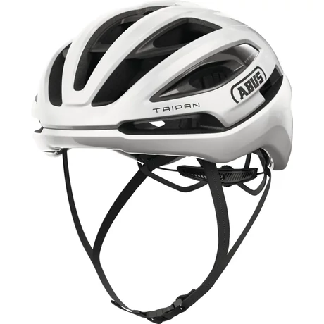 Abus Taipan országúti gravel bukósisak, L (57-61), 295g, fényes fehér