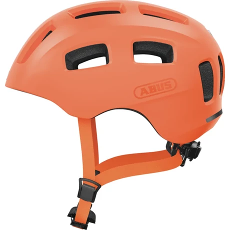 Abus Youn-I 2.0 gyerek bukósisak, LED világítással, M-es méret (52-57 cm), narancssárga
