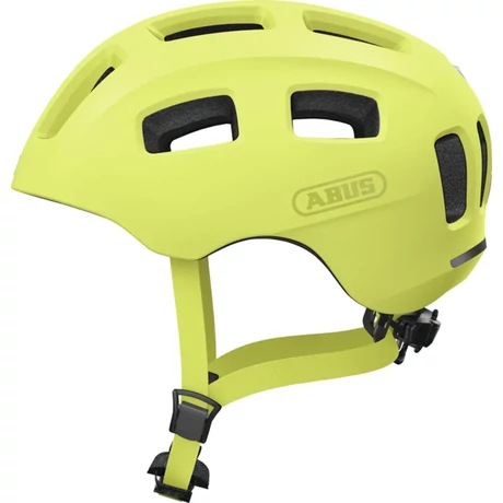Abus Youn-I 2.0 gyerek bukósisak, LED világítással, S-es méret (48-54 cm), sárga
