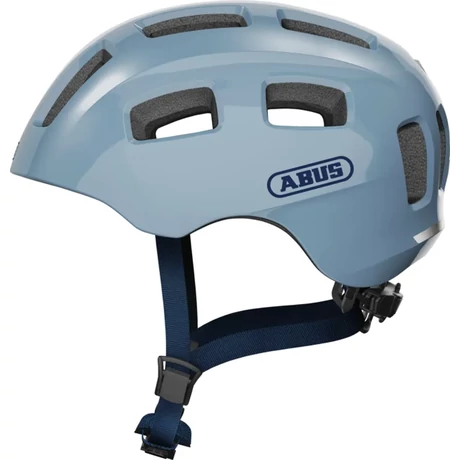 Abus Youn-I 2.0 gyerek bukósisak, LED világítással, S-es méret (48-54 cm), világoskék