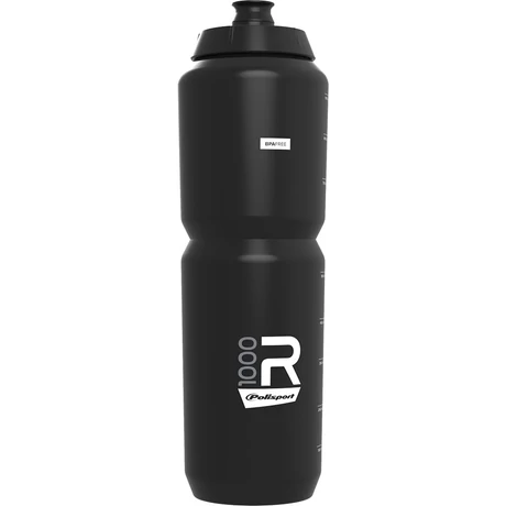 Polisport R1000 kulacs 1000 ml csavaros, fekete