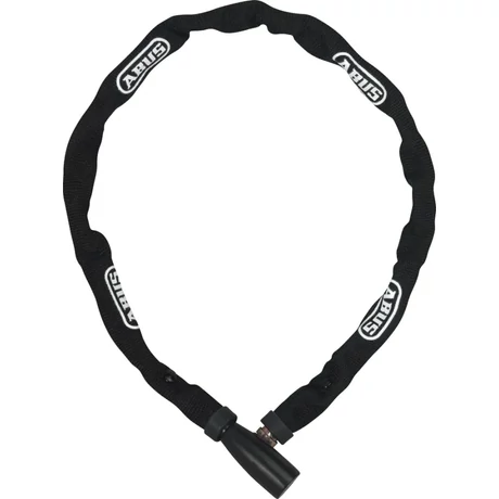 ABUS 1500 Web integrált kulcsos láncos lakat, 60 cm x 4 mm, fekete