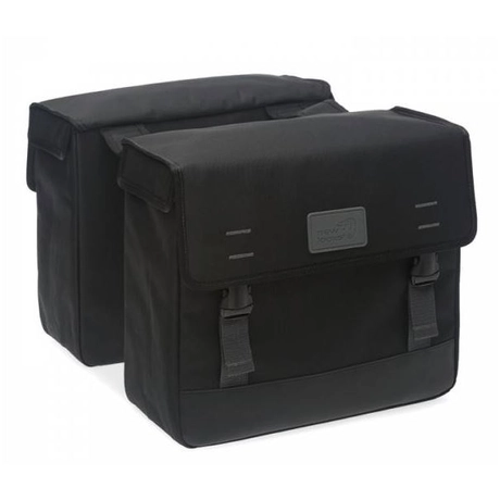 NewLooxs Origin Double Black két részes táska csomagtartóra, 39L, fekete