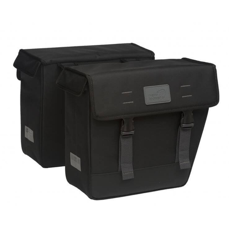 NewLooxs Origin Double Hybride Black két részes táska csomagtartóra, 33L, fekete