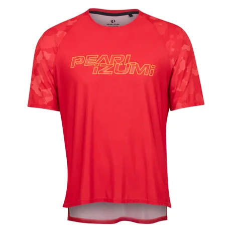 Pearl Izumi Elevate férfi rövid ujjú trail mez, piros, L-es méret