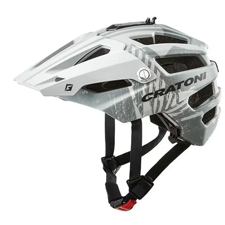 Cratoni AllTrack MTB bukósisak, kamera adapterrel, S/M (54-58), szürke