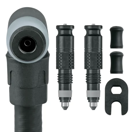 SKS Clik Valve (SCV) presta (szingó) szelepátalakító szett SKS Clik Tek pumpafejjel, fekete