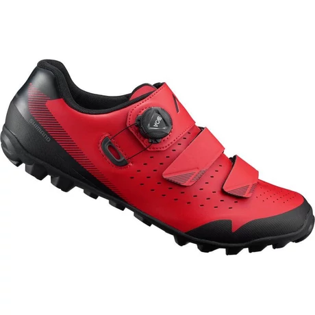Shimano SH-ME400 MTB SPD kerékpáros cipő, piros, 44-es
