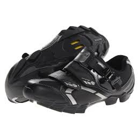 Shimano SH-WM63L SPD MTB kerékpáros cipő, női, csatos, fekete, 36-os
