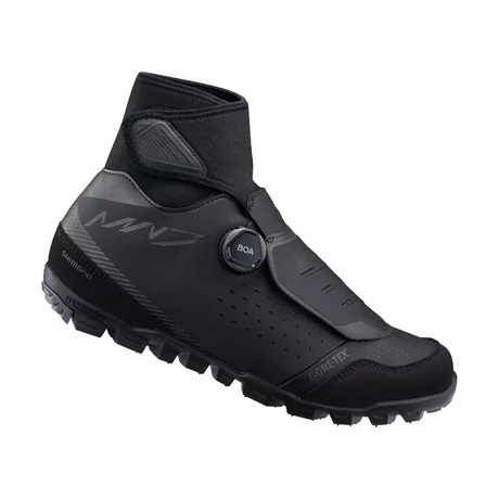 Shimano MW701 SPD MTB kerékpáros téli cipő, fekete