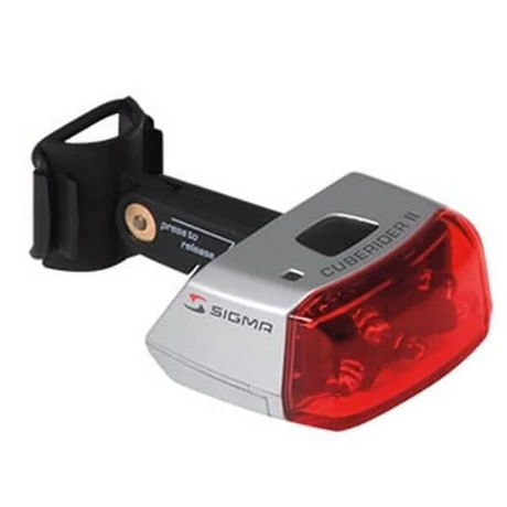 Sigma CubeRider II elemes 5 LED hátsó lámpa