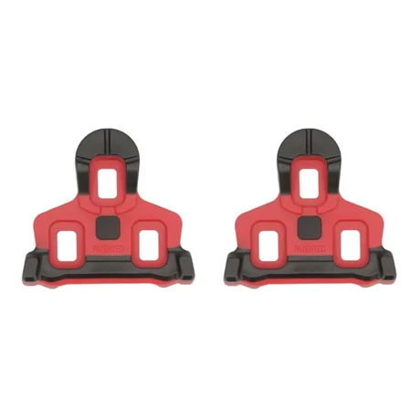 Trivio Shimano SPD-SL rendszerű országúti stopli, piros, 6 fok