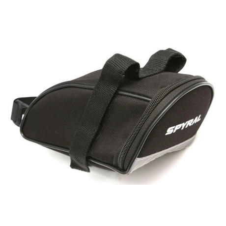Spyral Sport Nyeregtáska, 15x8x7 cm, 1L, fekete