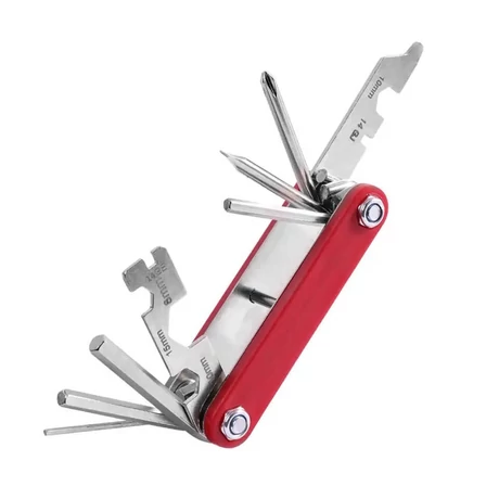 Toopre Multitool 13F 13 funkciós marokszerszám, acél-műanyag, piros