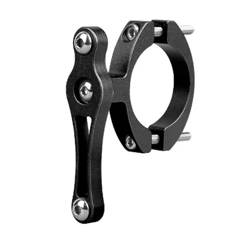 Spyral kulacstartó adapter-konzol kormányra, nyeregcsőre, vázcsőre fekete