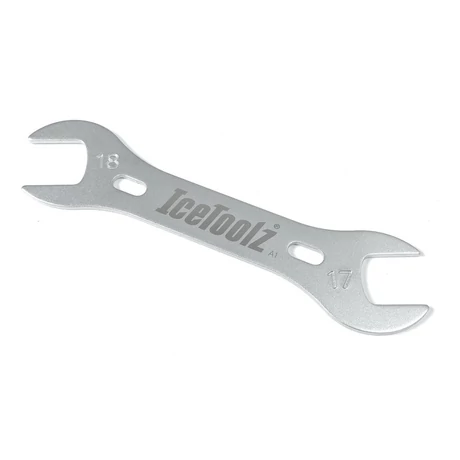 IceToolz 37C1 17-18 mm-es kónuszkulcs, acél, ezüst színű