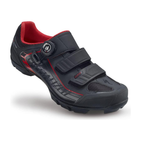 Specialized Comp MTB kerékpáros cipő, fekete-piros, 45,5-es