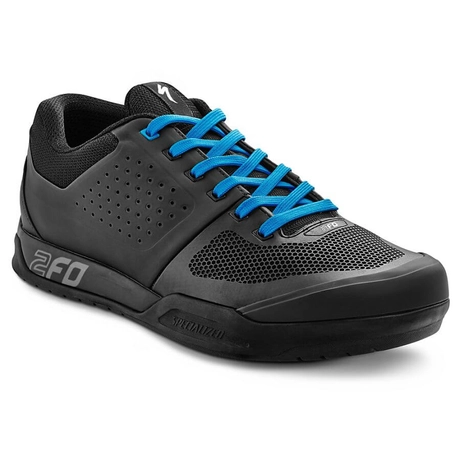 Specialized 2FO FLAT MTB kerékpáros cipő, fekete-kék, 44,5-es