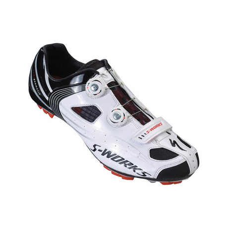 Specialized S-Works MTB SPD kerékpáros cipő, fehér-fekete, 42-es