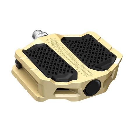 Shimano PD-EF205 platform pedál műanyag betéttel,, alumínium, arany színű
