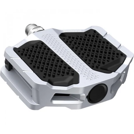 Shimano PD-EF205 platform pedál műanyag betéttel,, alumínium, ezüst színű