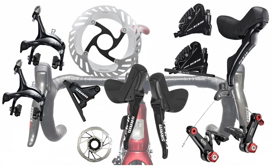 Országúti kormányos fékrendszerek tesztje – Shimano, SRAM vagy Campagnolo, melyik mit nyújt, mik az előnyök és hátrányok?