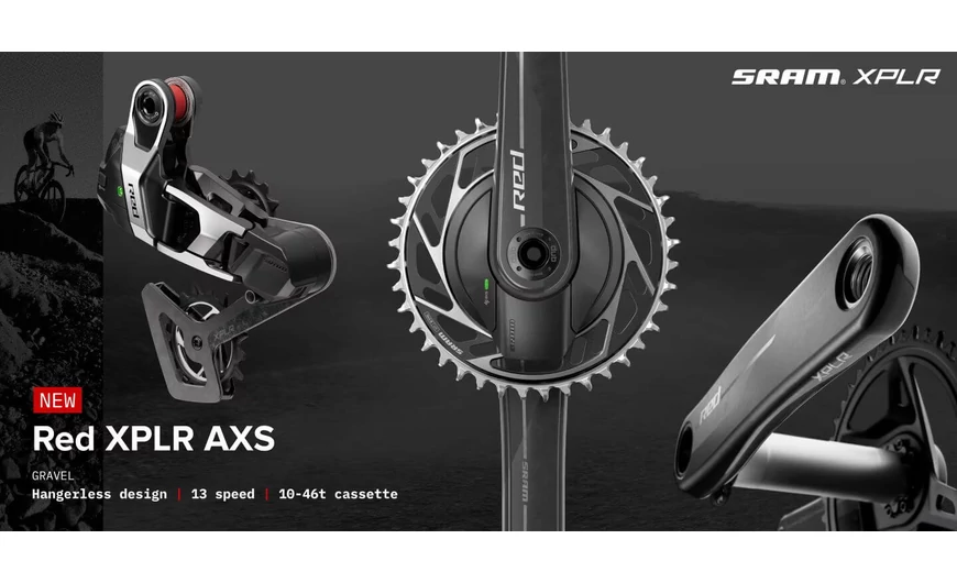 Az új SRAM Red XPLR AXS GRAVEL váltószett - 13 sebességes és UDH-specifikus