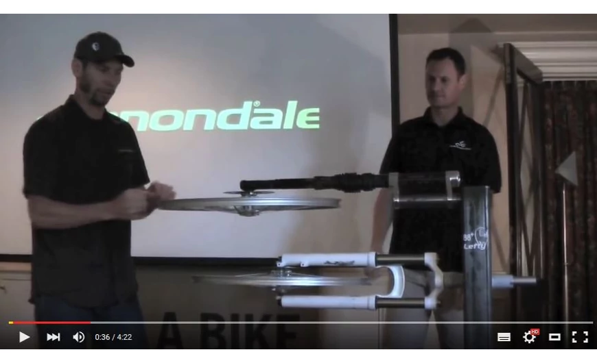 Videó: Cannondale Lefty - A kevesebb néha több