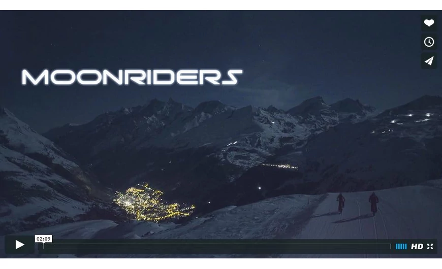 Videó: Holdfényes éjszakai Fatbike-ozás a Matterhorn-nál