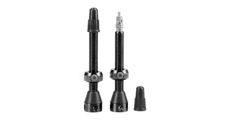 Coppia Valvole Tubeless Effetto Mariposa Caffélatex 40 mm Presta con