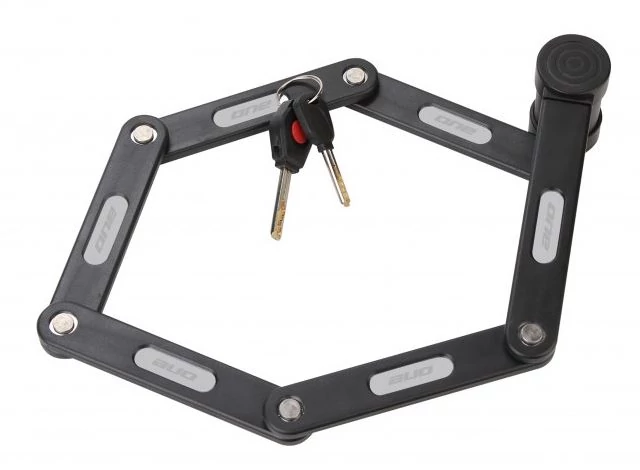 Rock Machine F.Lock 20.85 kulcsos colostok zár, vázkonzollal, 85 cm, fekete