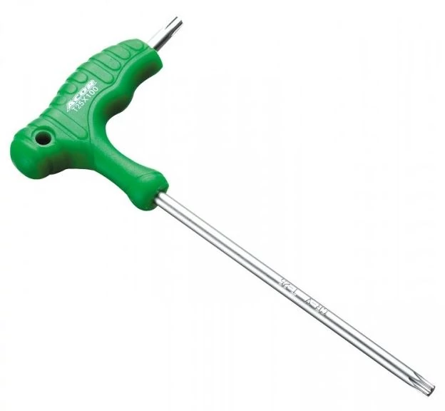 Acor ATL-2710 torx kulcs, T-alakú, T25, zöld