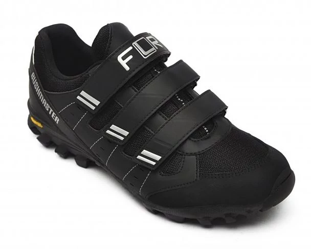 FLR Bushmaster MTB kerékpáros cipő, SPD, fekete, 42-es